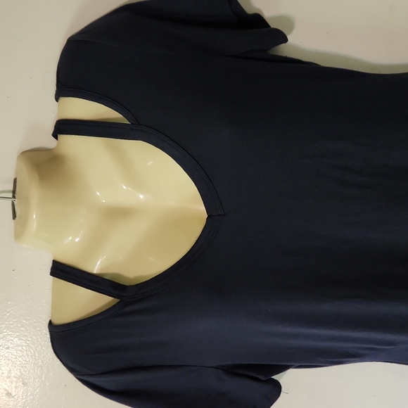 Berryou Navy Blue Dress, M - Picture 2 of 3